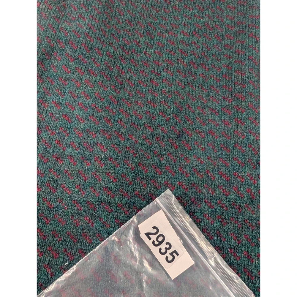 Vintage Cricket Shetland Wool Green Mens Medium traditional woollen Sweater Vest